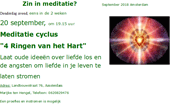 Meditatie: 4 Ringen van het Hart
